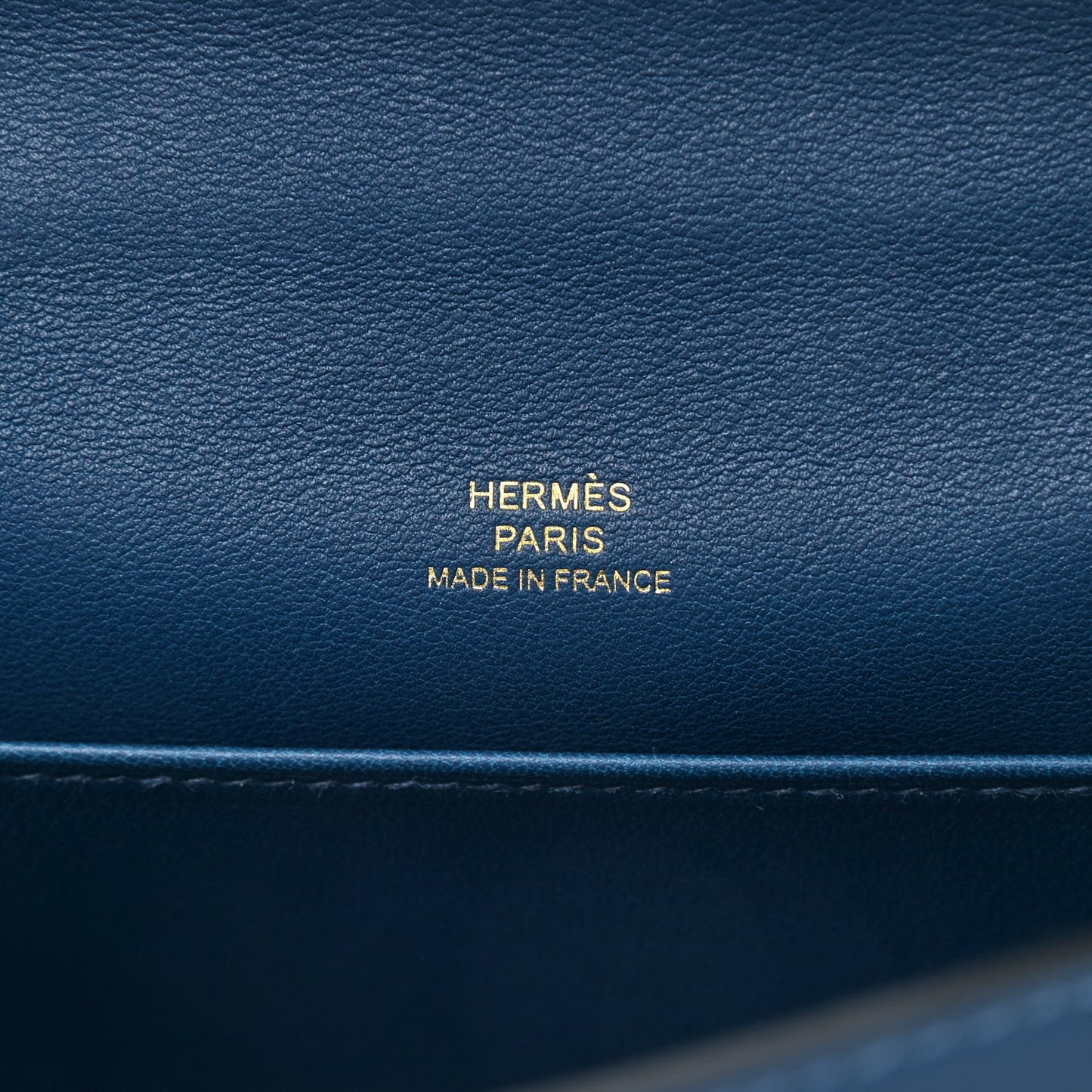 Swift Kelly Pochette Clutch Deep Bleu
