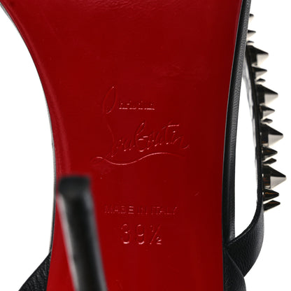 Christian Louboutin Nappa Spike Mafaldina 100 Sandals 39.5 Black 6 of 7