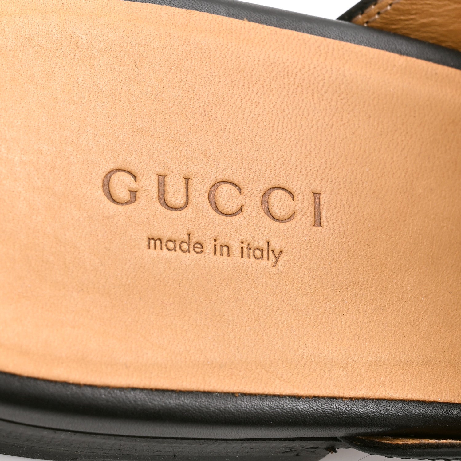 Gucci Calfskin Womens Princetown Slippers 40 Black 6 of 11