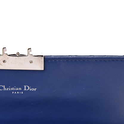 Christian Dior Patent Cannage Miss Dior Promenade Pouch Blue 8 of 11