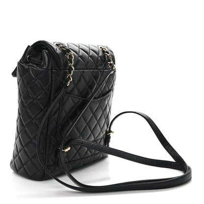 Chanel Lambskin Quilted Small Urban Spirit Backpack Black 3 of 11