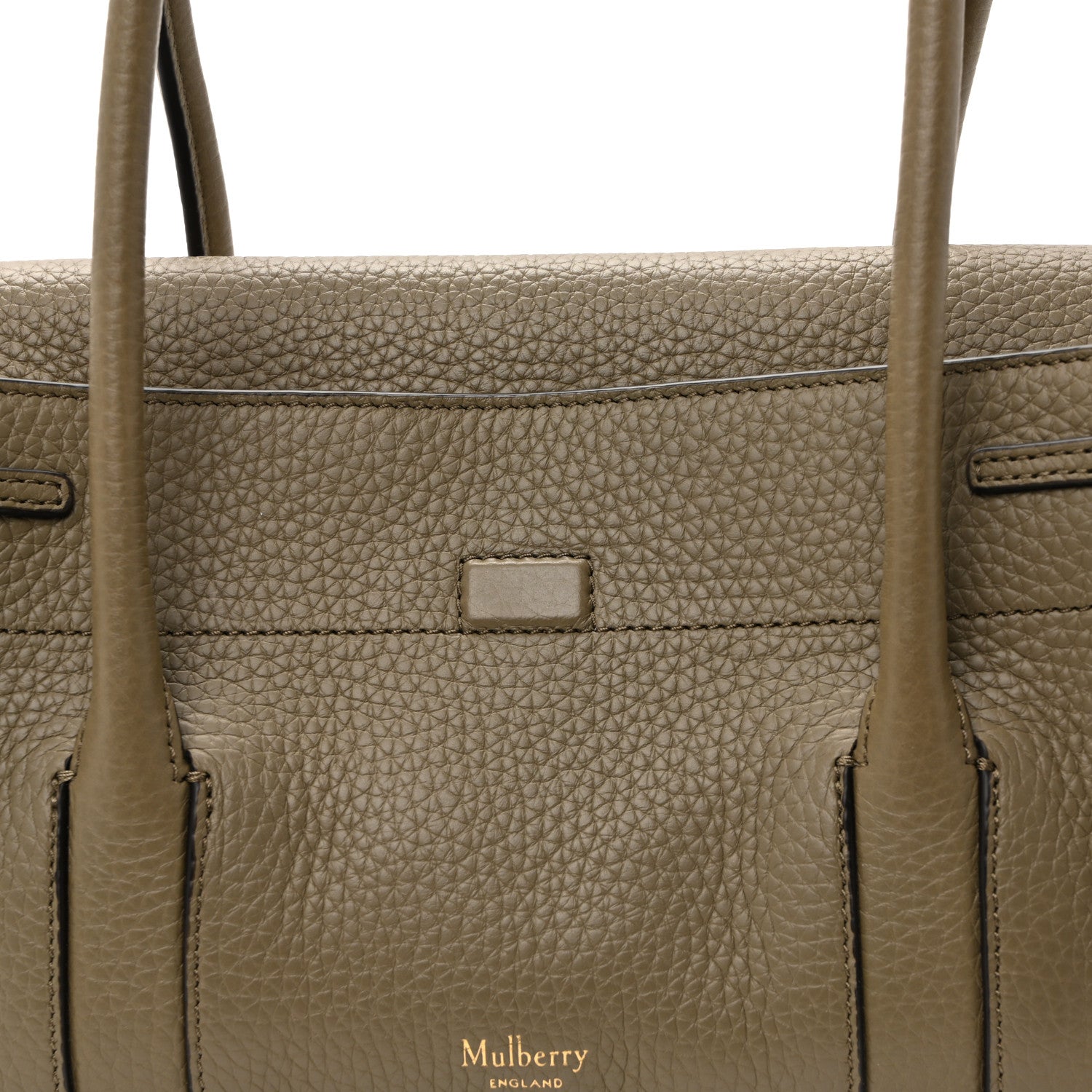 Mulberry Heavy Grain Mini Soft Bayswater Linen Green 7 of 9