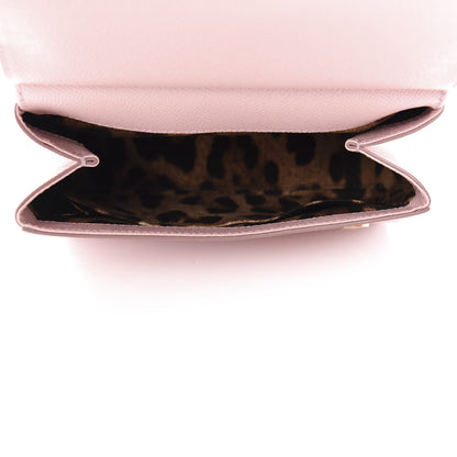 Dolce & Gabbana Dauphine Small Miss Sicily Satchel Rosa Carne 5 of 9
