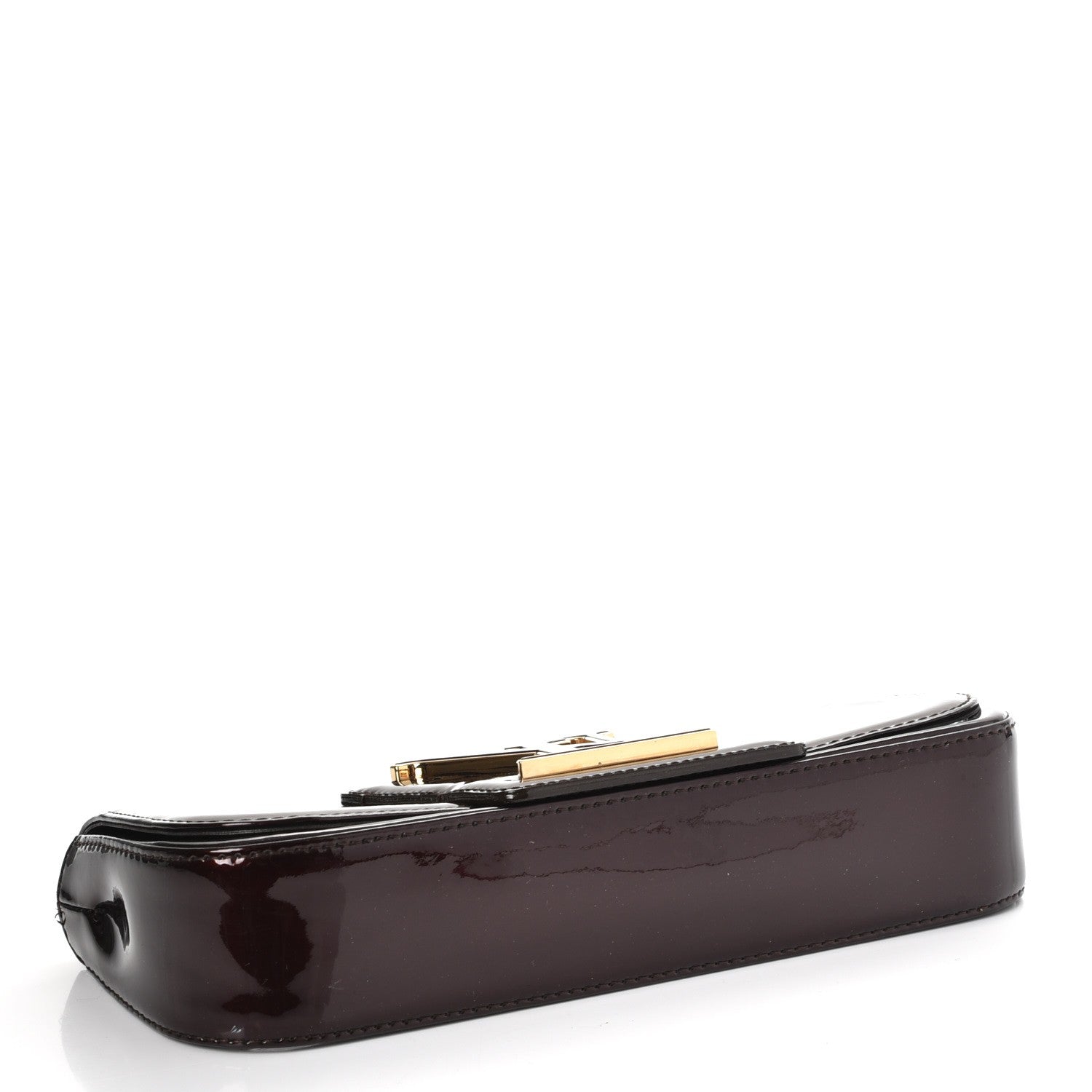 Louis Vuitton Patent Sobe Clutch Amarante 4 of 8