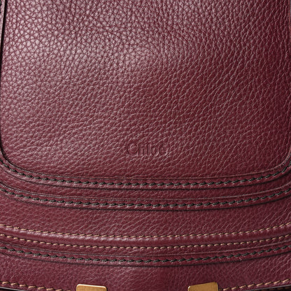 Chloe Calfskin Medium Marcie Satchel Wine Purple 8 of 12