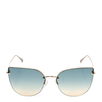 Tom Ford Ingrid Sunglasses TF652 Gold 2 of 8