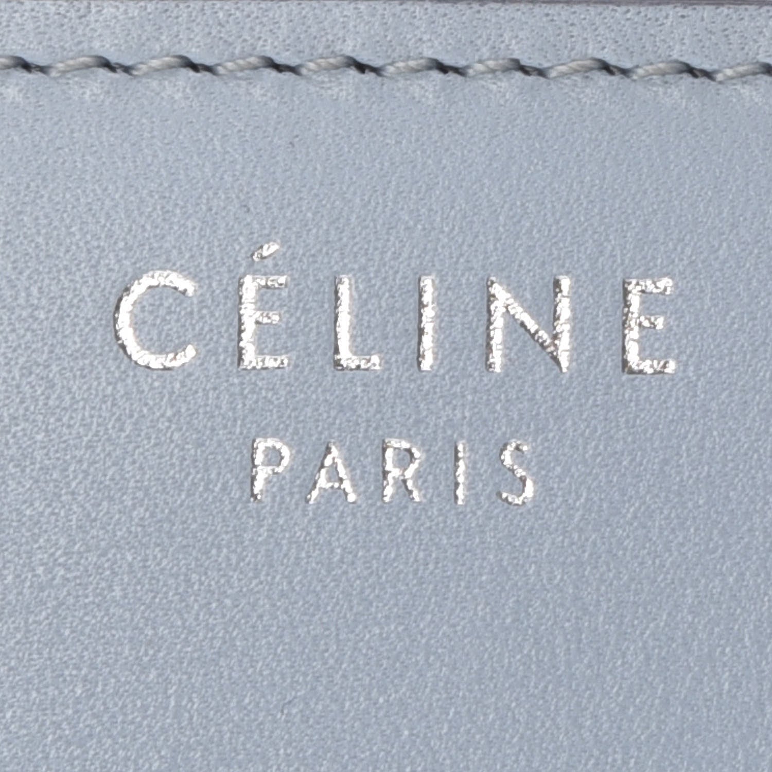Celine Box Calfskin Medium Classic Box Flap Bag Pale Blue 6 of 11