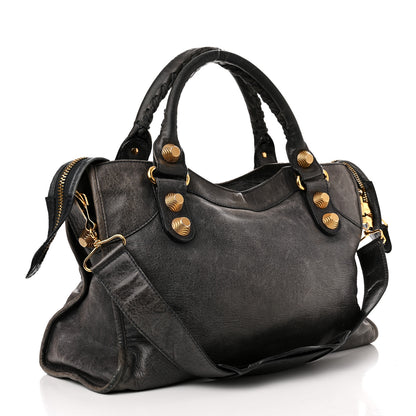 Balenciaga Agneau Giant 21 Gold Hardware City Anthracite 3 of 17