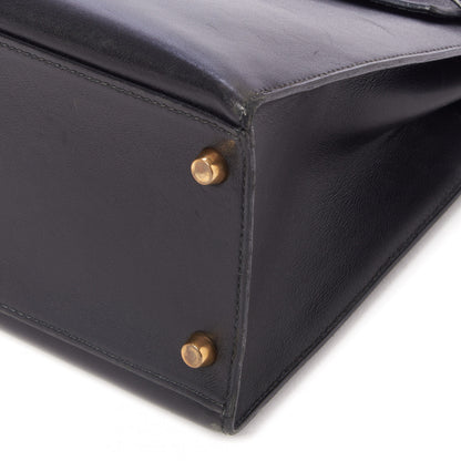 Hermes Box Kelly Sellier 32 Black 8 of 29