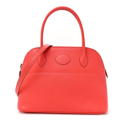 Hermes Epsom Bolide 27 Rouge Pivione 1 of 11