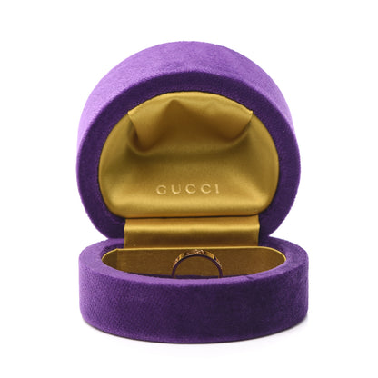 Gucci 18K Yellow Gold 4mm Icon Thin Band Ring 54 6.75 6 of 6