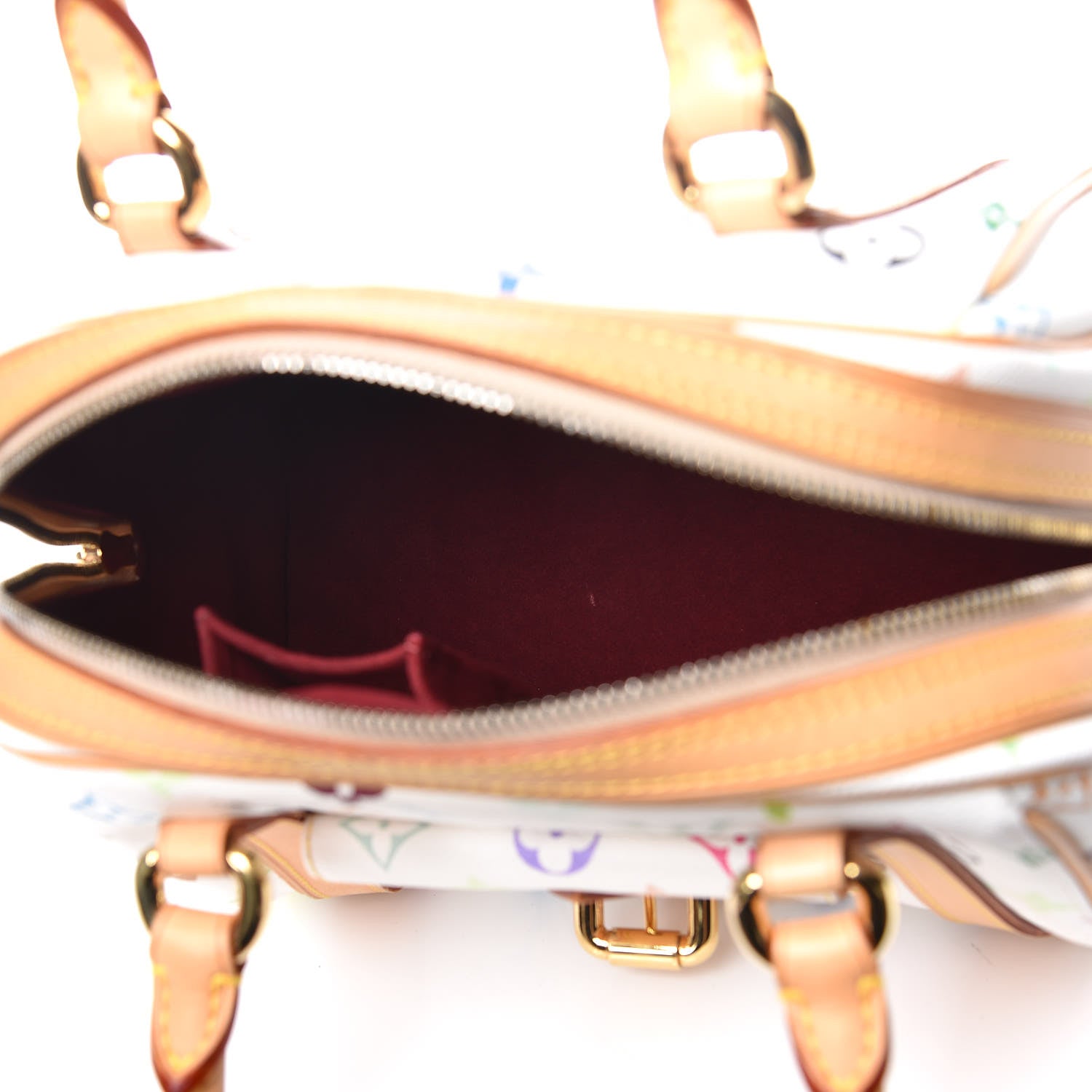 Louis Vuitton Monogram Multicolor Priscilla White 7 of 12
