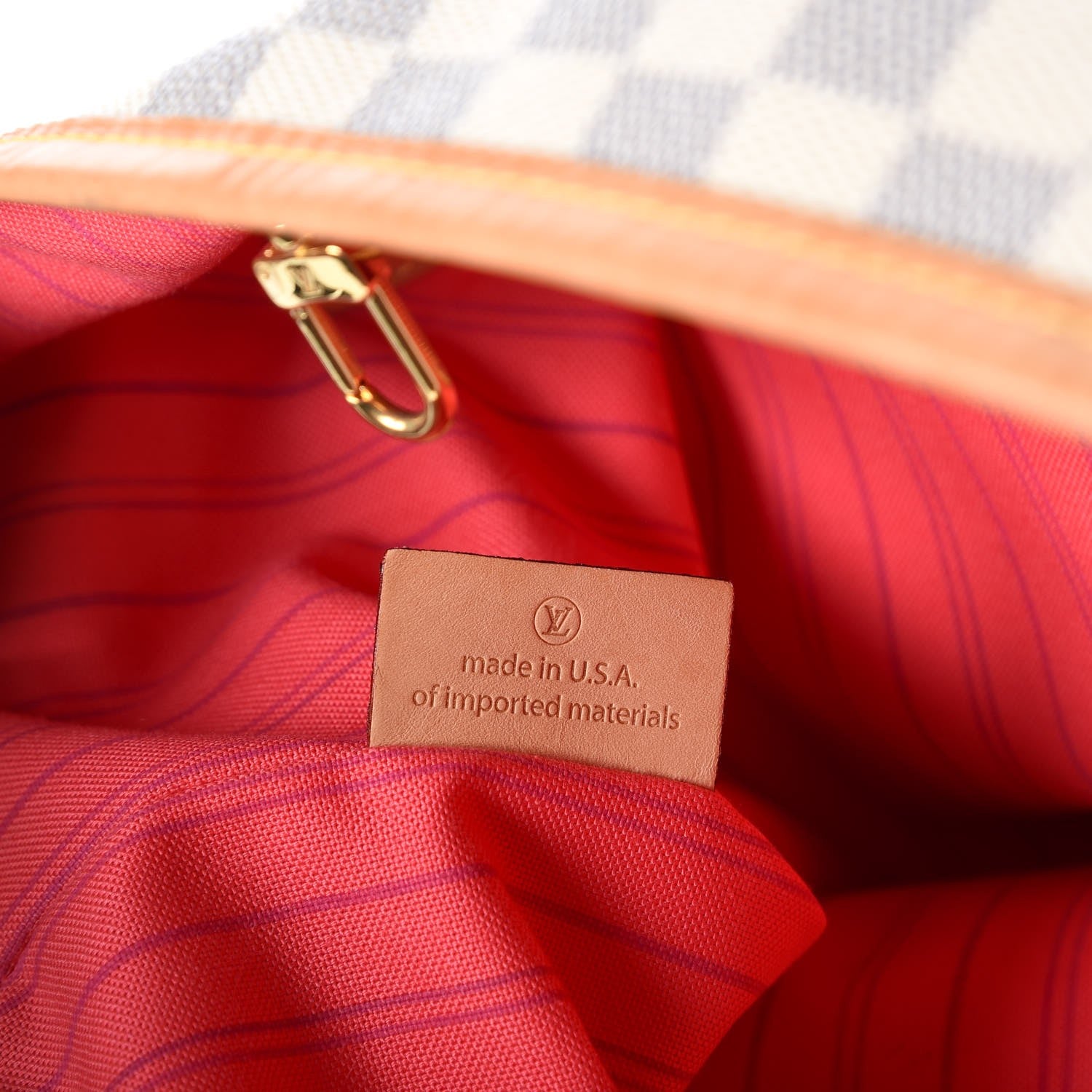 Louis Vuitton Damier Azur Delightful MM Pink 8 of 12