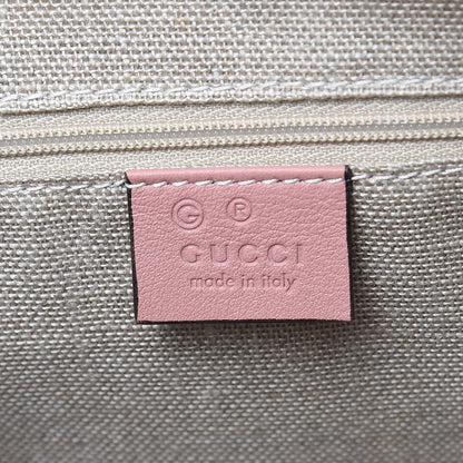 Gucci Soft Microguccissima Medium Crossbody Bag Soft Pink 6 of 9