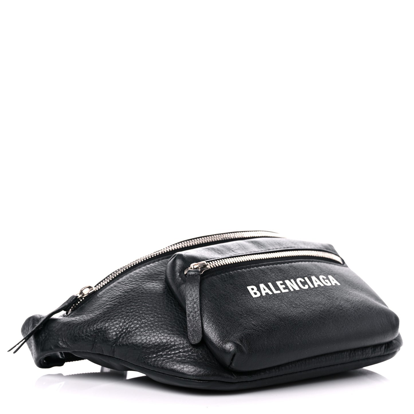 Calfskin Logo Everyday Beltpack Black