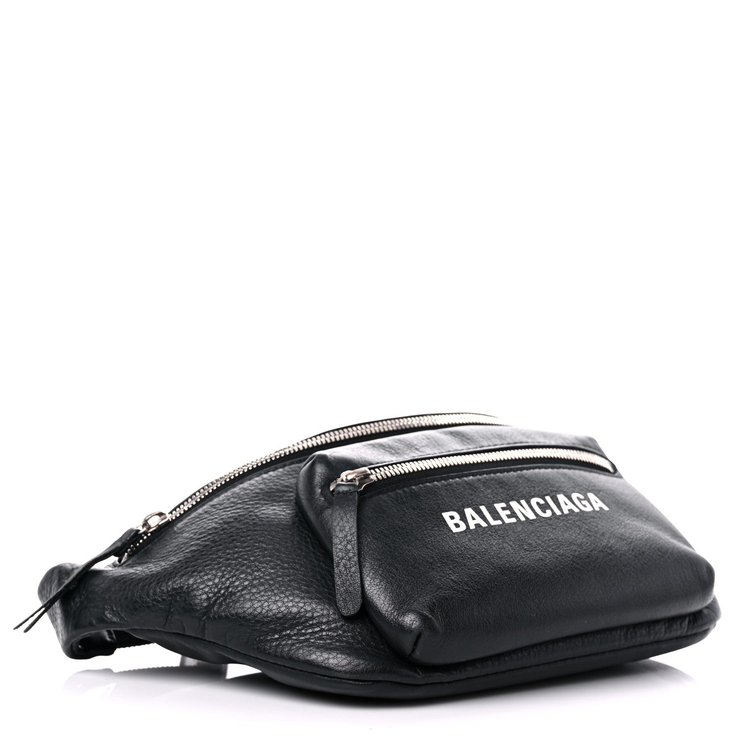 Balenciaga Calfskin Logo Everyday Beltpack Black 4 of 14