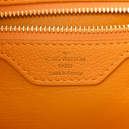 Louis Vuitton Monogram Ostrich Lizard Majestueux PM Yellow 6 of 13