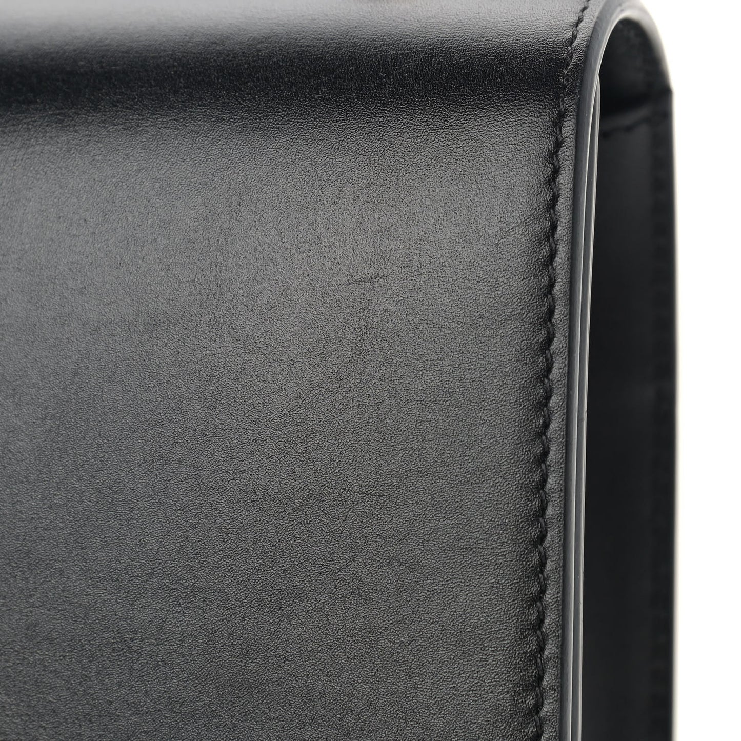 Calfskin Knuckle Shoulder Bag Black