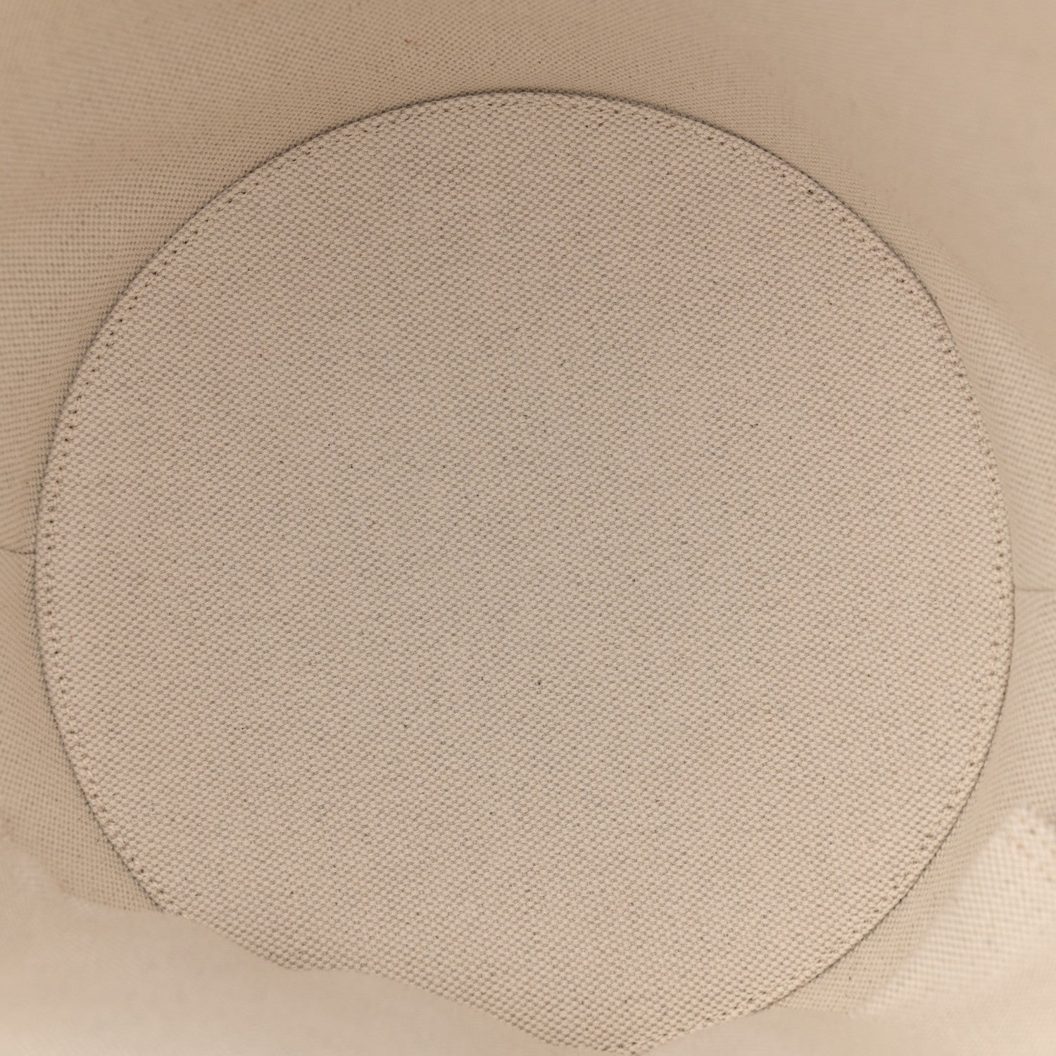 Saint Laurent Linen Calfskin Rive Gauche Basket Tote Optic White Tan 5 of 13
