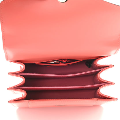 Bulgari Calfskin Serpenti Forever Top Handle Silky Coral 5 of 7