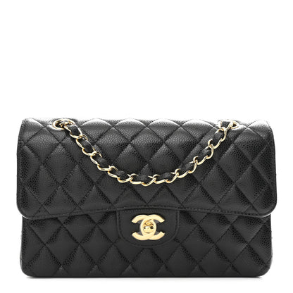 Chanel Caviar Quilted Small Double Flap Black 1 of 11
