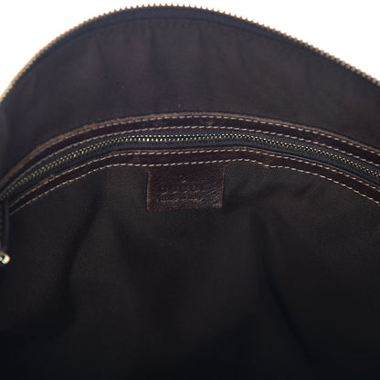 Gucci Monogram Pelham Studded Shoulder Bag Brown 5 of 19