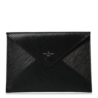Louis Vuitton Epi Envelope Pouch Black 1 of 6