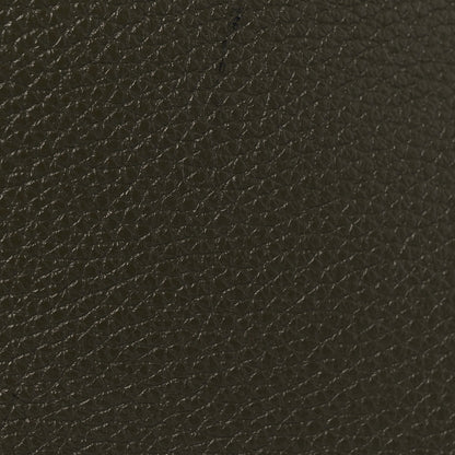 Louis Vuitton Calfskin City Steamer MM Kaki Black 15 of 17