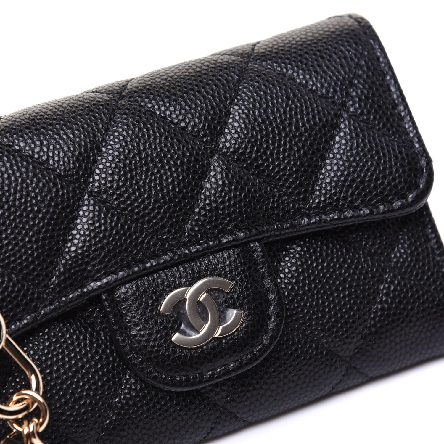 Chanel Caviar Quilted Belt Bag Black 11 of 14