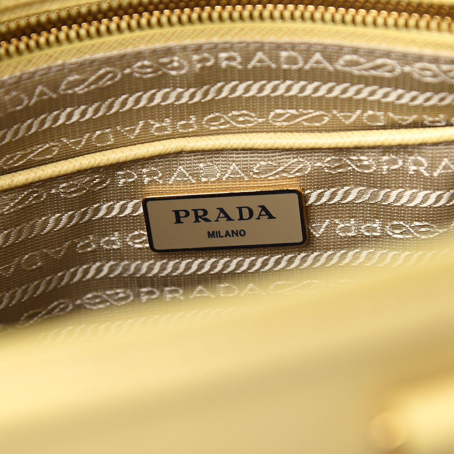 Prada Saffiano Lux Parabole Tote Ginestra 5 of 12