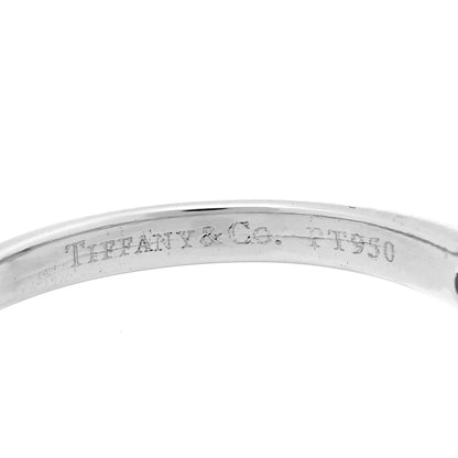 Tiffany Platinum Diamond .17ct Solitaire Engagement Ring 50 5.5 4 of 5