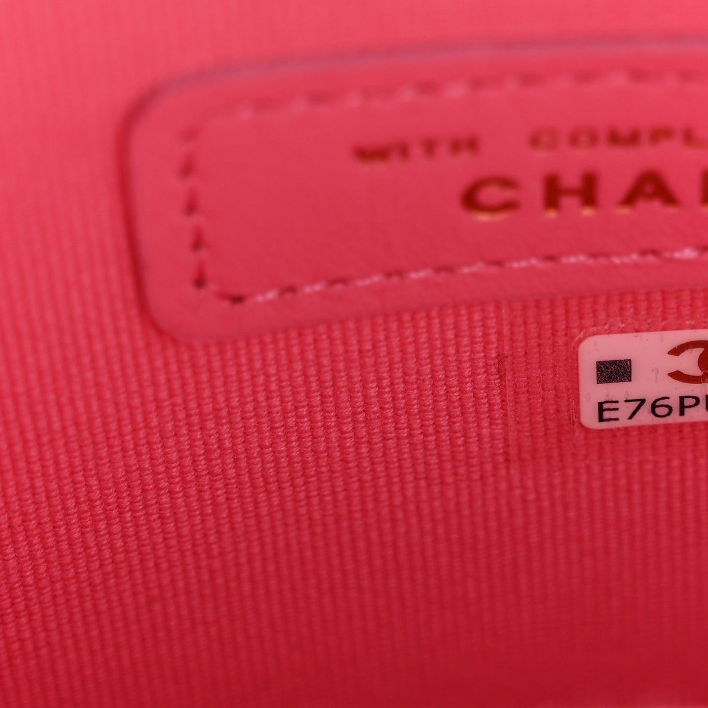 Jersey Quilted Micro Mini Flap Red