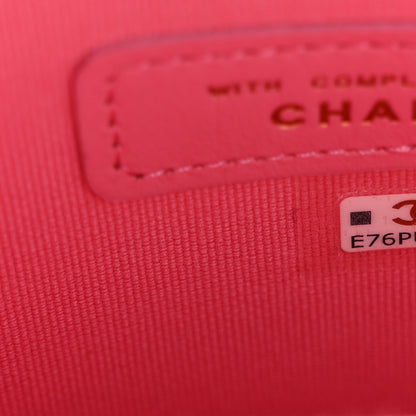 Chanel Jersey Quilted Micro Mini Flap Red 7 of 11