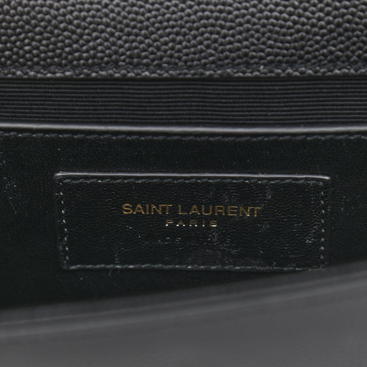 Saint Laurent Grain De Poudre Small Monogram Kate Satchel Black 6 of 8