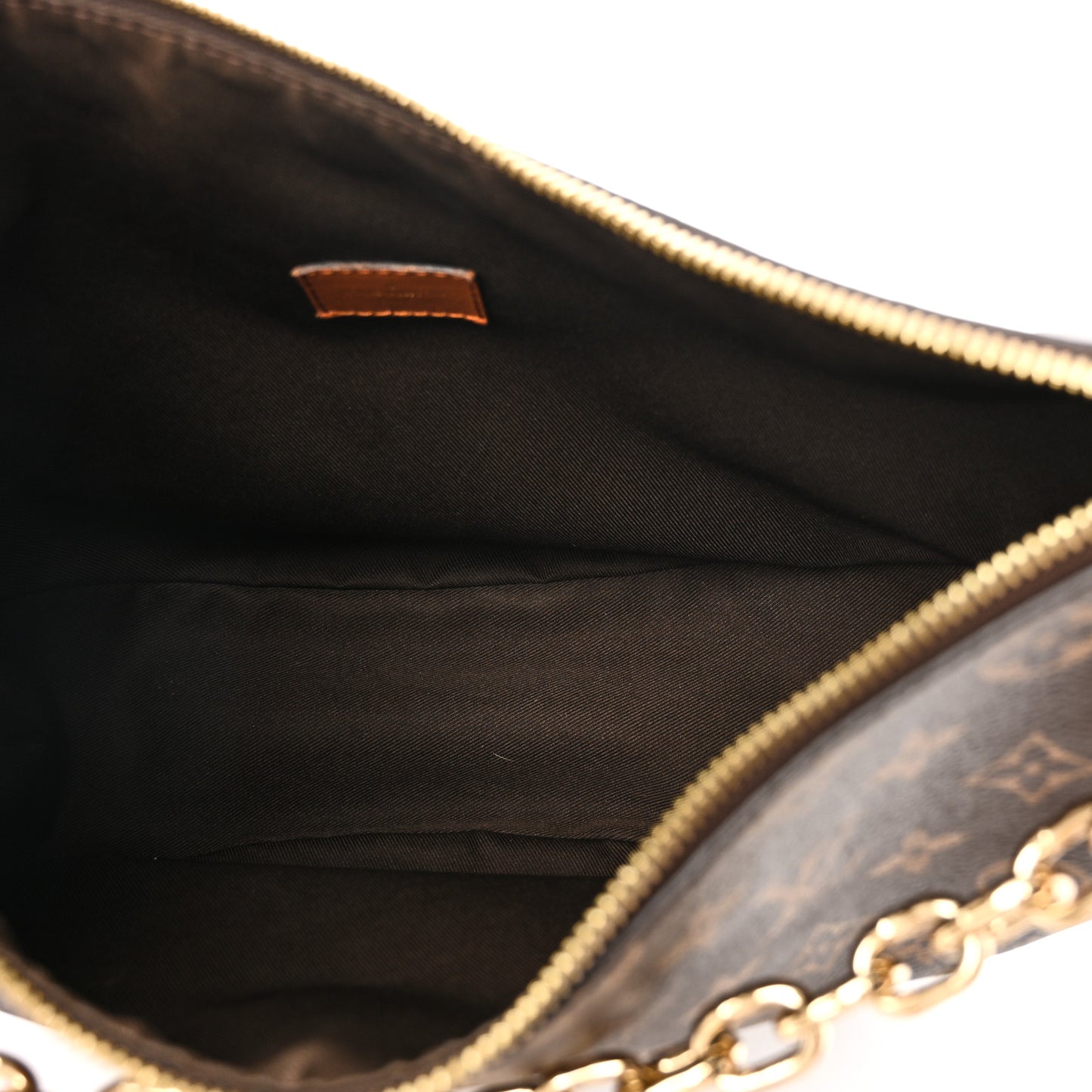 Reverse Monogram Loop Hobo