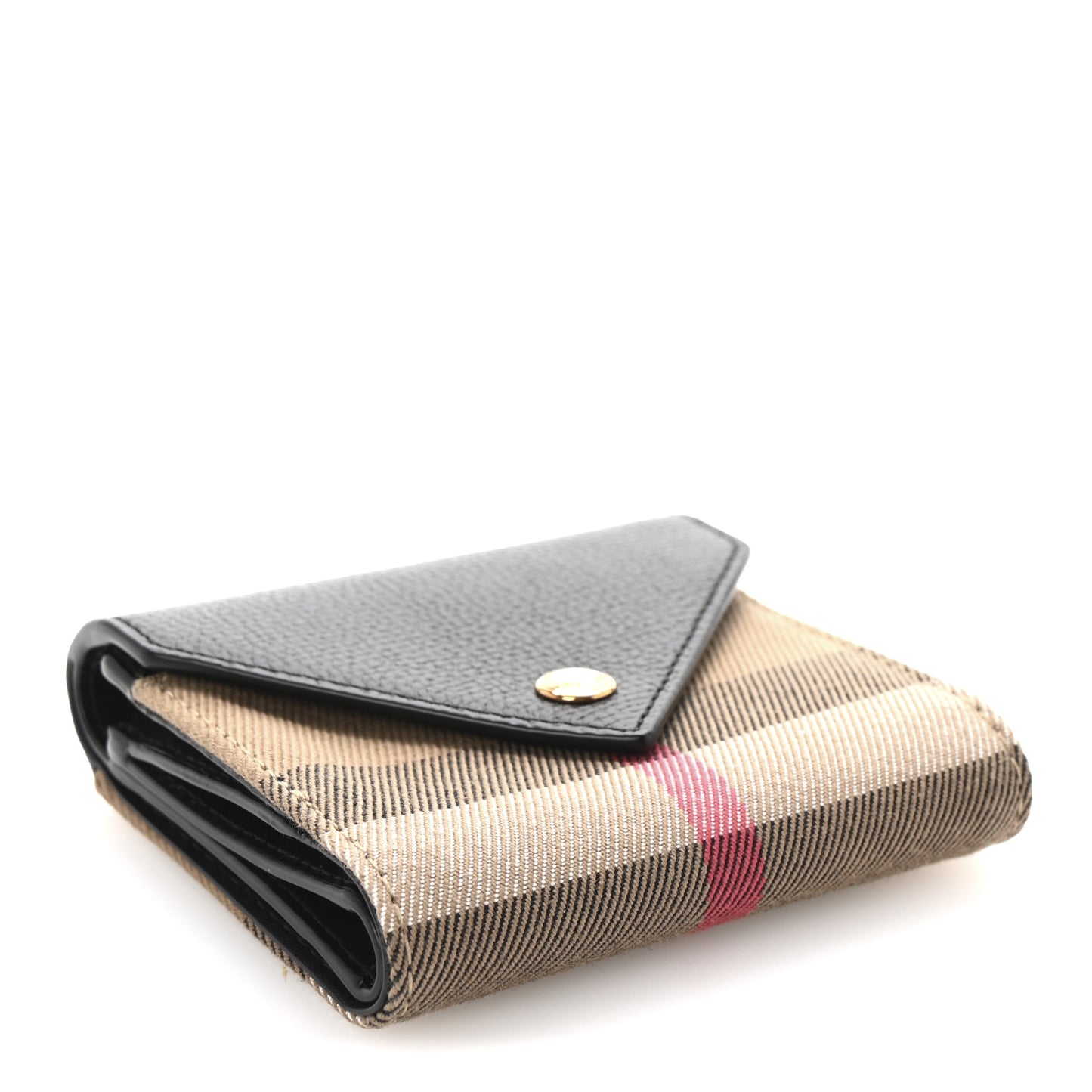 Haymarket Check Compact Wallet Black