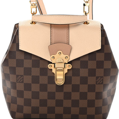 Louis Vuitton Damier Ebene Clapton Backpack Creme 8 of 12