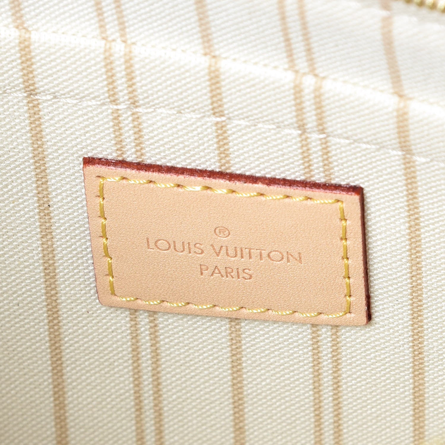 Louis Vuitton Damier Azur Neverfull MM GM Pochette 6 of 7