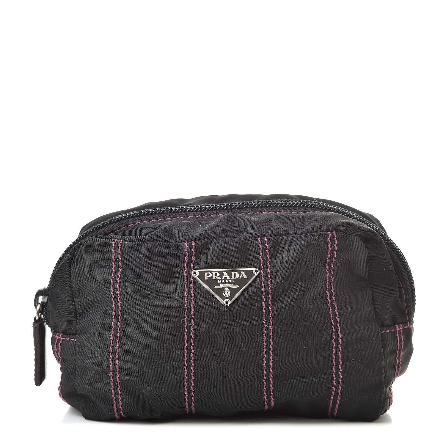 Prada Nylon Tessuto Cosmetic Pouch Black 1 of 8