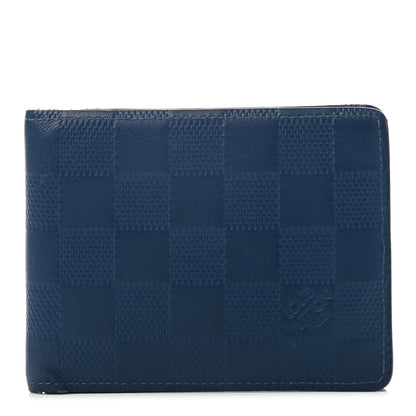 Louis Vuitton Damier Infini Slender Wallet Neptune 1 of 7