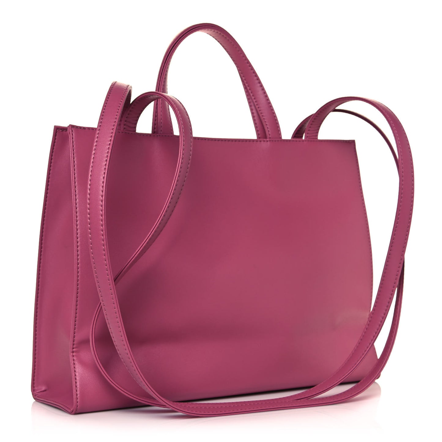 Vegan Leather Medium Shopping Bag Corned Beef