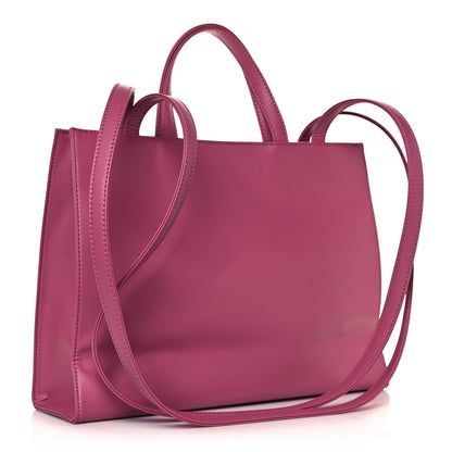 Telfar Vegan Leather Medium Shopping Bag Corned Beef 3 of 13