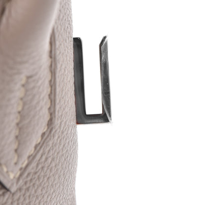 Hermes Togo Birkin 30 Gris Tourterelle 17 of 37