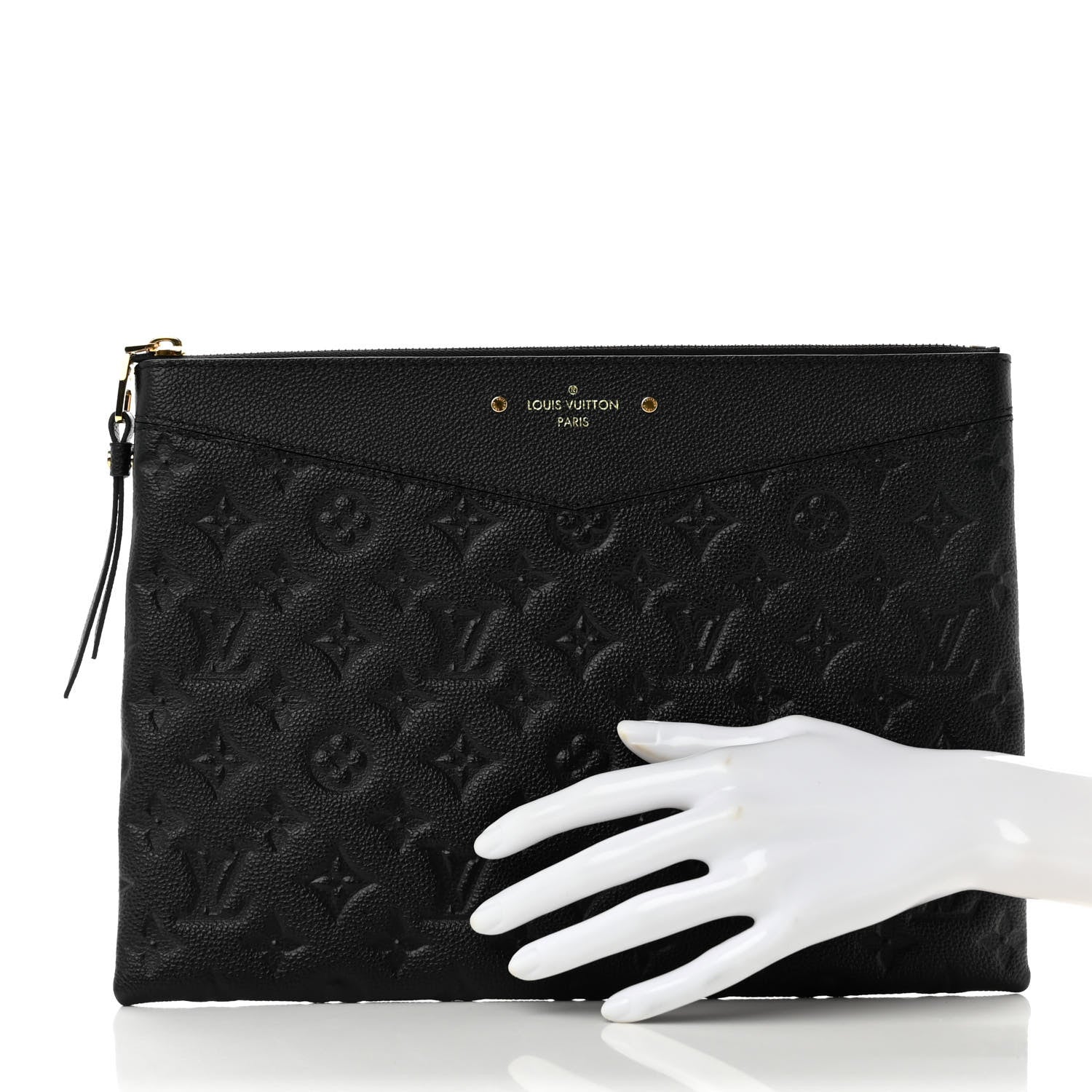 Louis Vuitton Empreinte Daily Pouch Black 2 of 6