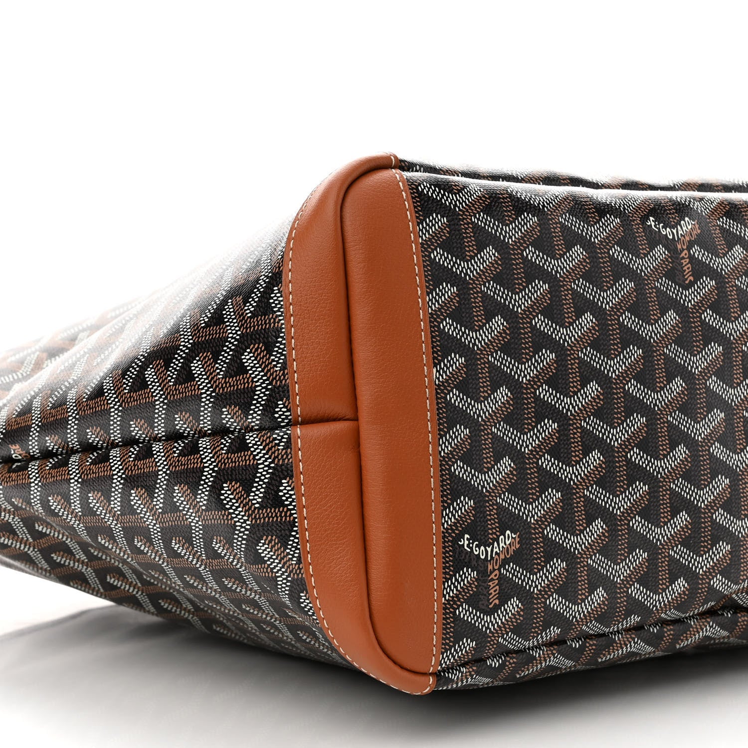 Goyard Goyardine Artois MM Black Gold 9 of 10