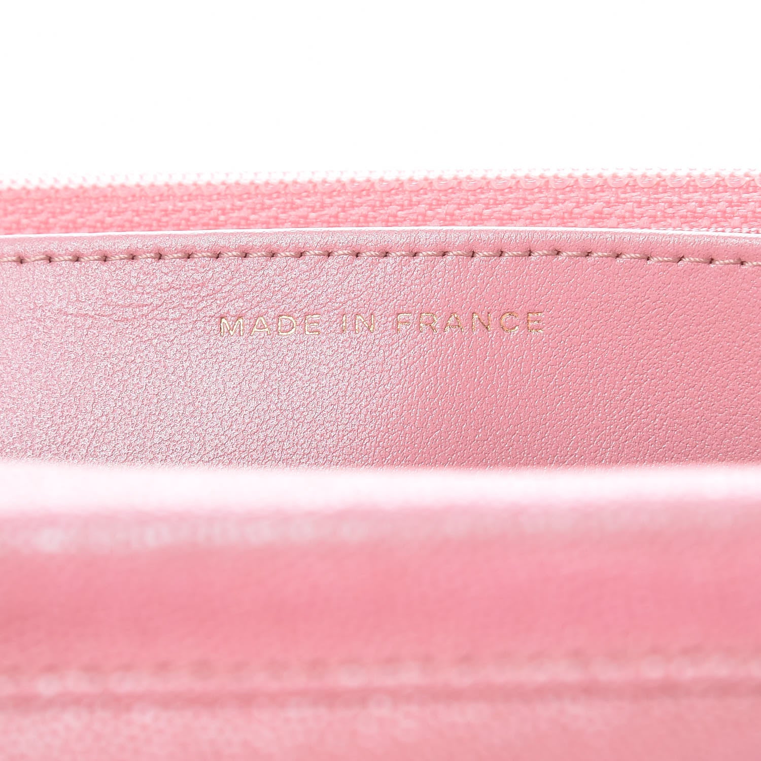 Chanel Iridescent Caviar Quilted Wallet on Chain WOC Rose Pink 7 of 11