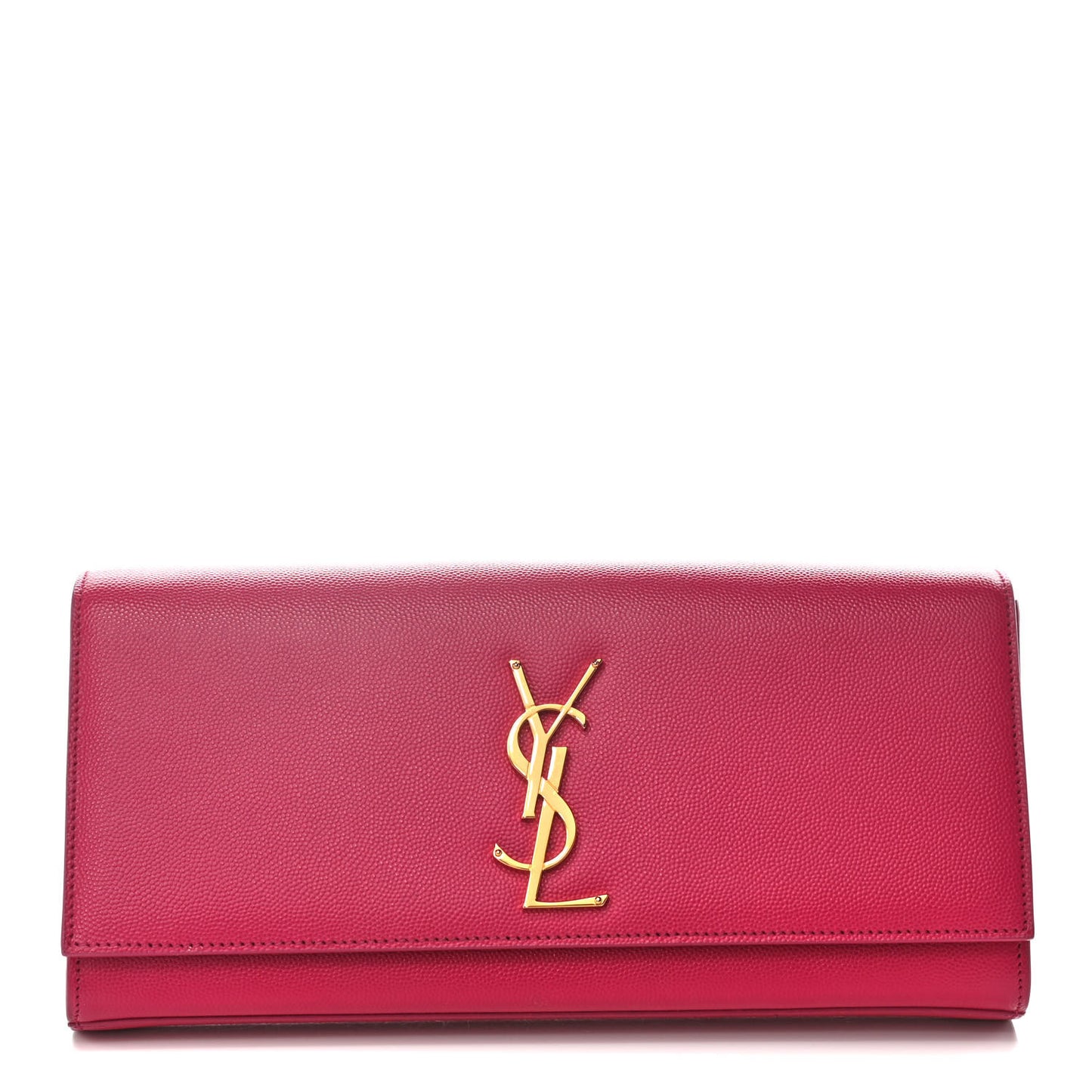 Grain De Poudre Classic Monogram Cassandre Clutch Lipstick Fuchsia