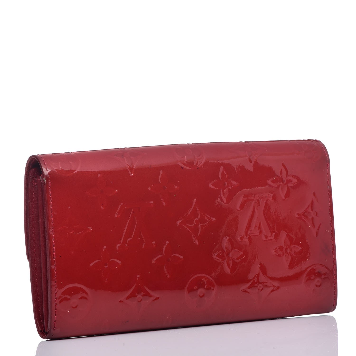 Louis Vuitton Vernis Sarah Wallet Pomme D'Amour 3 of 16