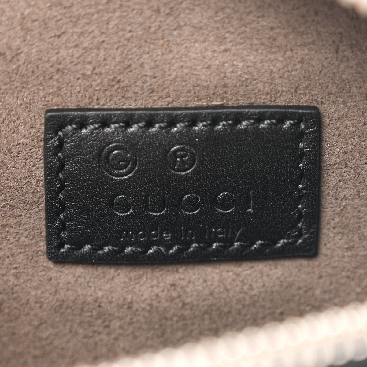 Guccissima Belt Bag Black Black