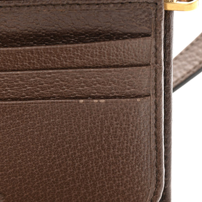 Gucci GG Supreme Monogram Web Ophidia Crossbody Wallet Beige New Acero 12 of 16